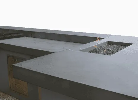 Concrete Outdoor Kitchen